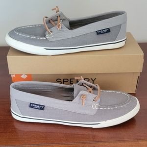Sperry Lounge Away Gray Boat Dock shoes